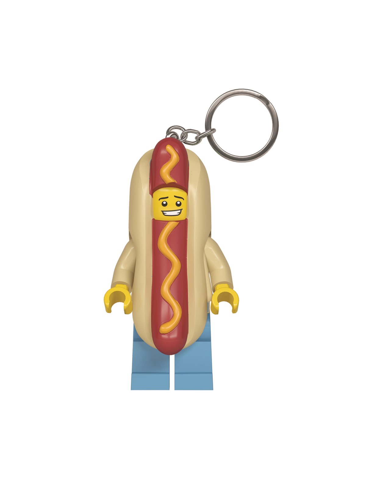 LEGO HOT DOG MAN Key Light key chain with LED light