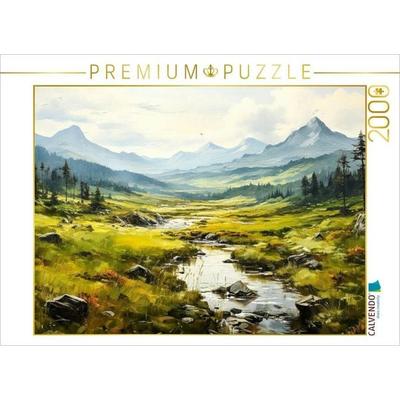CALVENDO Puzzle Eine Landschaft zum Träumen | 2000 Teile Lege-Größe 90x67cm Foto-Puzzle für glückliche Stunden