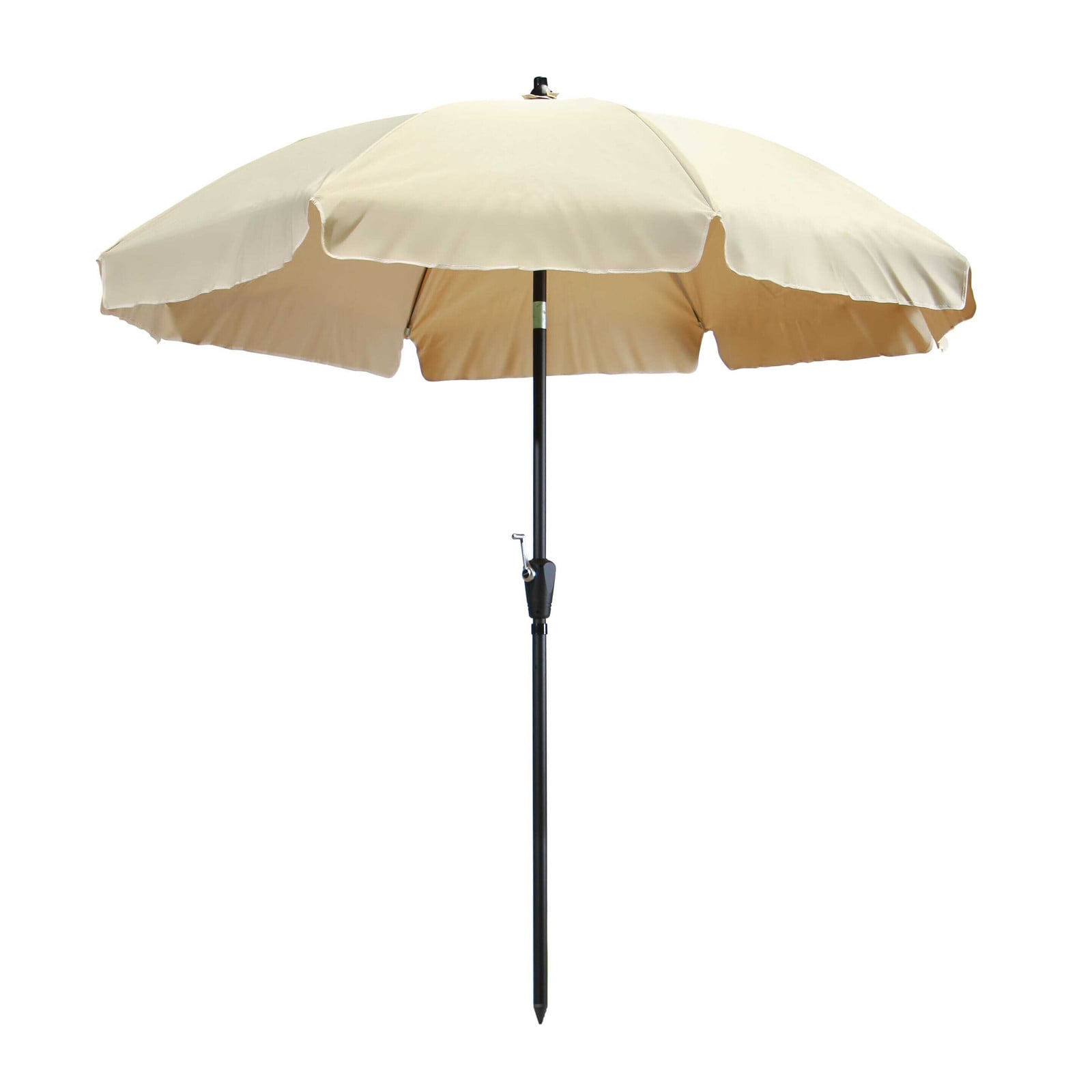 Madison parasol Lanzarote, rond, ecru, 250 cm