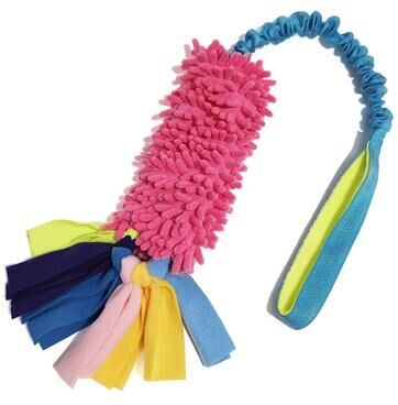 Inspire Essentials Durable Plush Rope Tug Toy For Aggressive Chewers 6