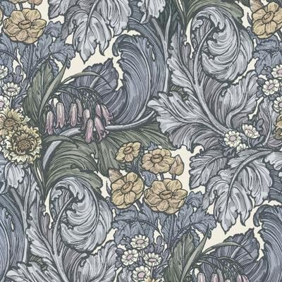 Galerie Wallcoverings Llewelyn-Bowen Off The Wall Floral Hedgerovia Matte Finish Non-woven Wallpaper Roll