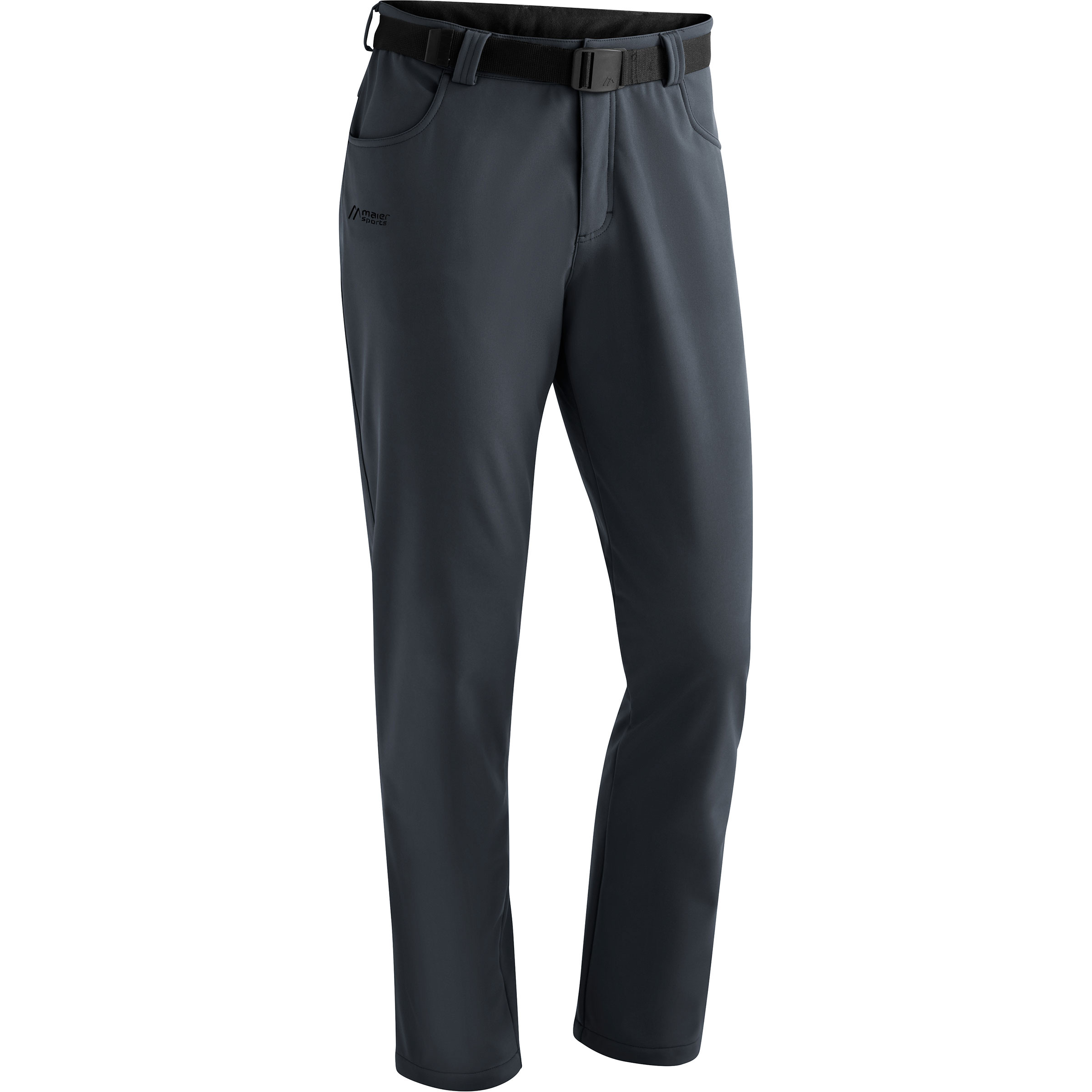 Maier Sports Perlit Hose Herren Softshellhose grau Größe L Trekking Widerstandsfähig Wasserabweisend
