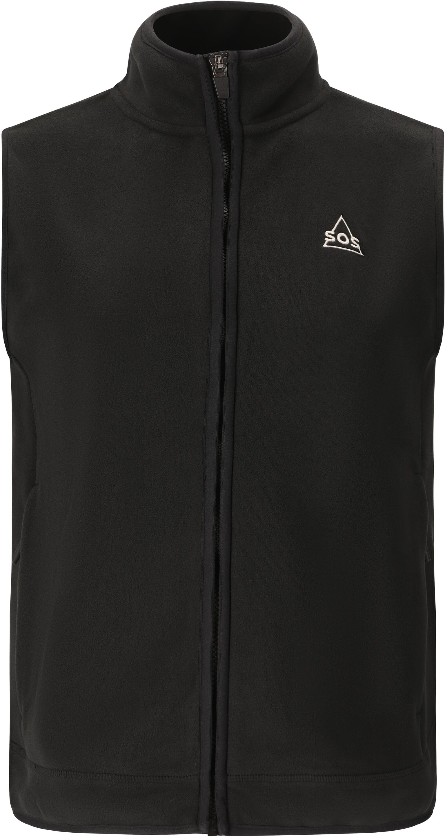 Softshellweste SOS "Draco", Herren, Gr. M, schwarz, 100% Polyester, normal, Westen, mit kuscheligem Material