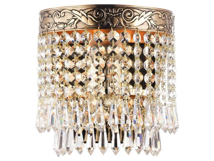 Maytoni Wandleuchte, Goldfarben, Metall, Glas, 17x18.4x11.9 cm, CE, Lampen & Leuchten, Innenbeleuchtung, Spots & Strahler, Wandstrahler