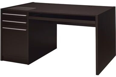 Coaster Halston 60-inch 3-Drawer Office Computer Desk Cappuccino