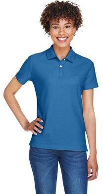 Devon & Jones DG150W Women's DRYTEC20 Performance Polo Shirt in French Blue size Large