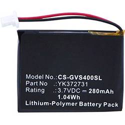Beltrona Navigationsgeräte-Akku ersetzt Original-Akku (Original) PL482730, YK372731 3.7 V 280 mAh BELGVS400SL