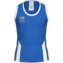 Errea, Damen, Sportshirt, Regis (XXS), Blau, Weiss
