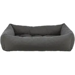 Trixie Caliente bed, square, 80 × 60 cm, dark grey (Hund, Katze), Hundebett + Katzenbett