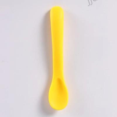 First Steps Soft Touch Baby Learning Spoons yellow