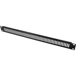 LogiLink PN111B 19 Zoll Netzwerkschrank-Blindabdeckung 1 HE Perforiert Schwarz