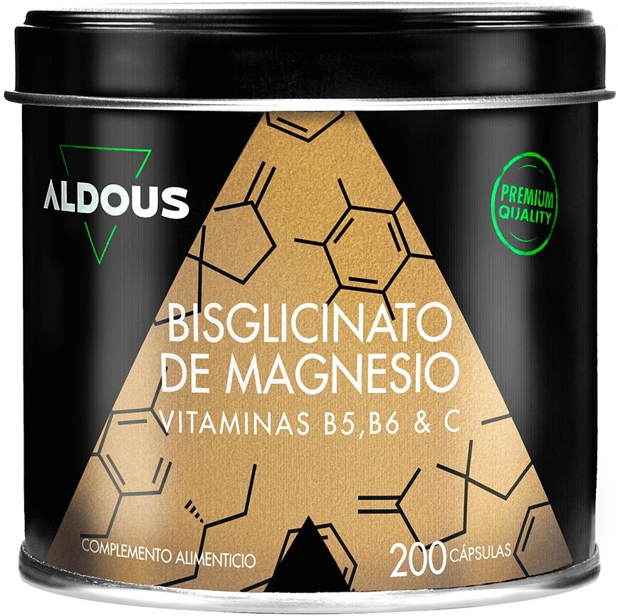 Aldous Bio Complemento Alimenticio Bisglicinato de Magnesio Complex .