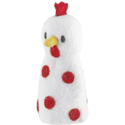 6x Cilio Eierwärmer, Eierbecher, Rot, Weiss