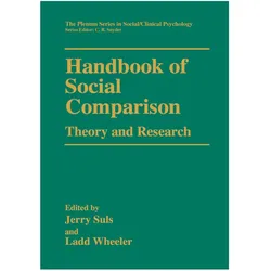 Handbook of Social Comparison, Sachbücher von Jerry Suls, Ladd Wheeler