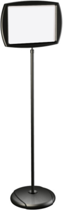 BIOFFICE Expositor de Pé Rectangular Horizontal (402X270MM, PRETO)