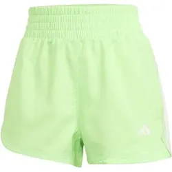 ADIDAS Damen Shorts Pacer Training 3-Streifen Woven High-Rise (Länge 5 Zoll), Größe S in Grün Grün