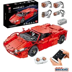 Mould King Remote Control 488 Spider Convertible Sports Car 13048