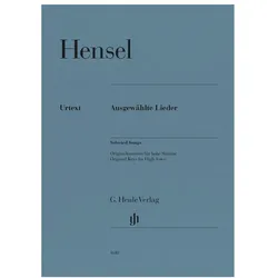 Fanny Hensel - Ausgewählte Lieder, Fachbücher von Fanny Hensel