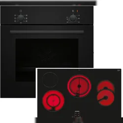 Siemens Einbau-Backofen-Set EQPOWER05K, HB010FBA1 + ET81RBHA1D, Einbau-Backofen, Elektro-Kochfeld