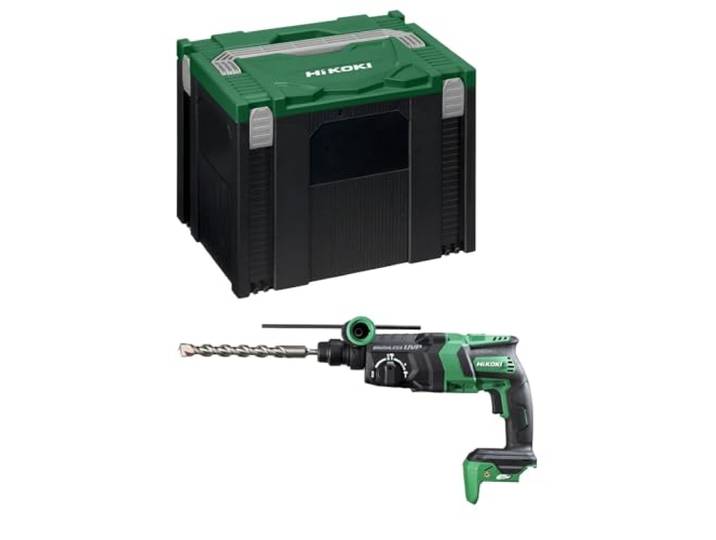 HiKOKI Akku Bohr- & Meißelhammer DH36DPE (36V, 3.2 J, Brushless, SDS-plus, LED, Transportkoffer, ohne Akku und Ladegerät