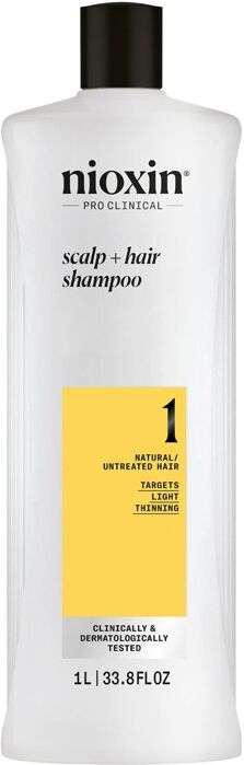 Nioxin Systems Shampoo, System 1 1000ml