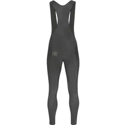 GONSO Herren Latzhose Cycle Bib He-Radhose-Ther-bib, Größe S in Grau Grau