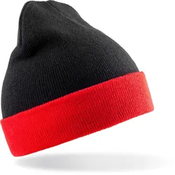 Result Genuine Recycled Unisex Strickmütze 'Black Compass' Beanie RC930X