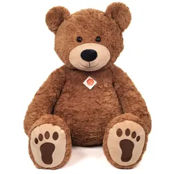 HERMANN TEDDY 91321 Teddy braun mit Tatzen 75 cm