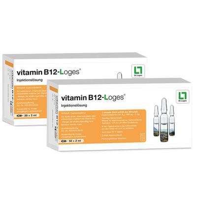 Vitamin B12-Loges Injektionslösung Amp. 100x2 ml Ampullen