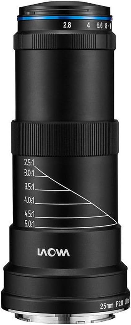 VENOM Venus Optics Laowa 25mm f/2.8 Ultra Macro Lens VE2528SFE - Black
