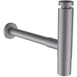 Design Siphon, PVD Edelstahl gebürstet H3749800900001