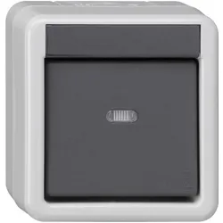 Gira KNX Taster, Schalter + Taster, Schwarz, Grau