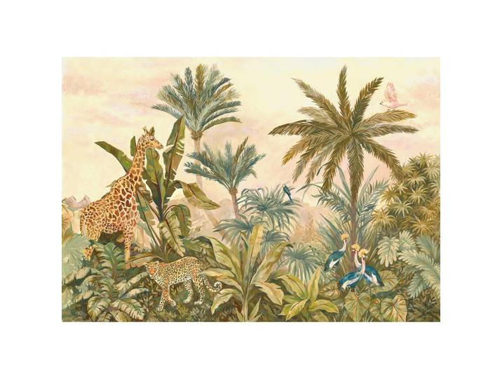 FOTOTAPETE TROPICAL VINTAGE GARDEN