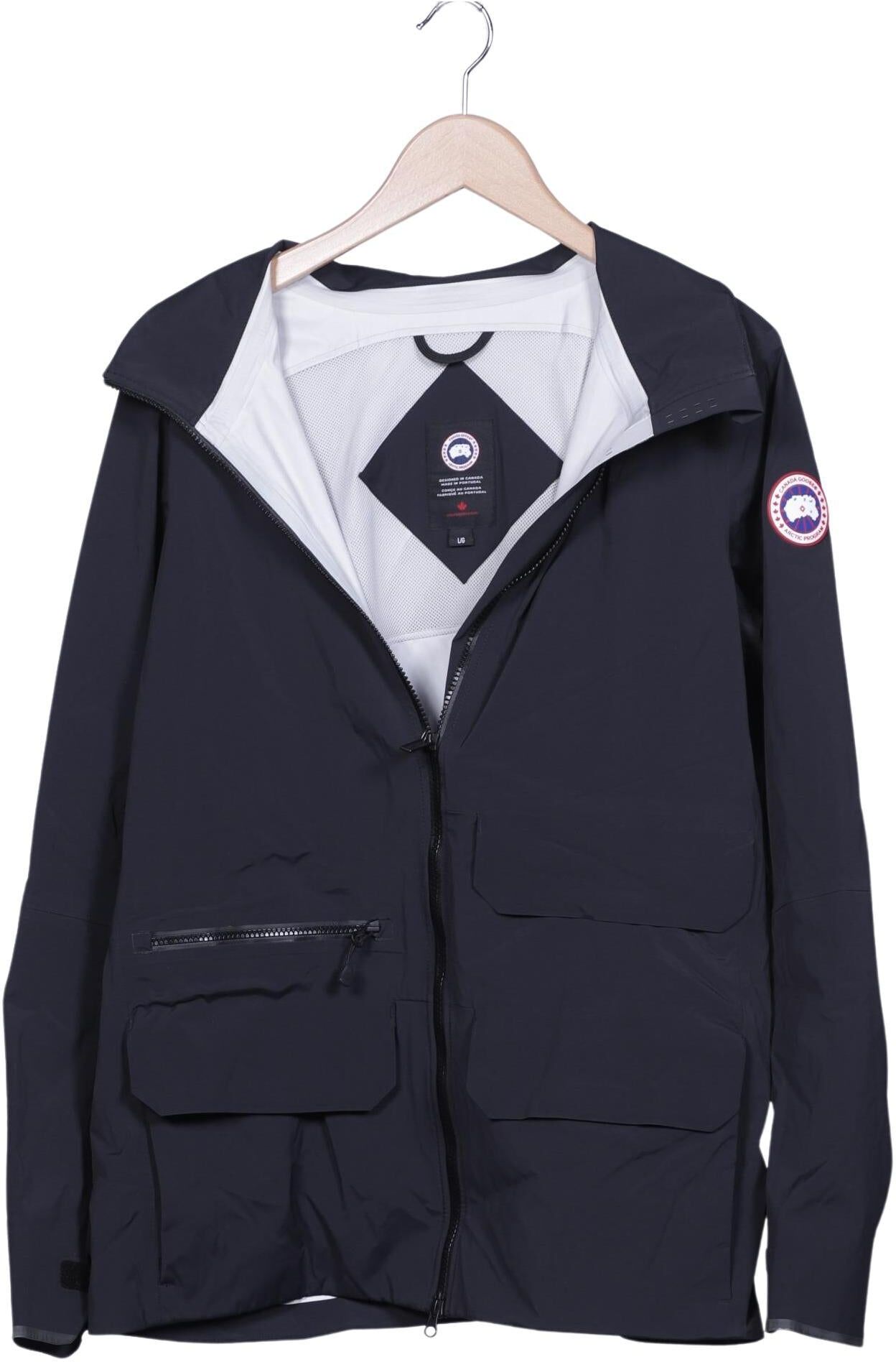 Canada Goose Damen Jacke, Marineblau, Gr. L, Synthetik / Elasthan - Second Hand