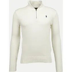 Troyer mit Logo-Stickerei Beige L