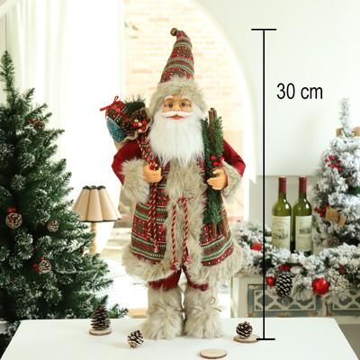 ModernMart Santa Claus Christmas Decorations, Layout Window Decoration, Holiday Decoration Ornaments a007