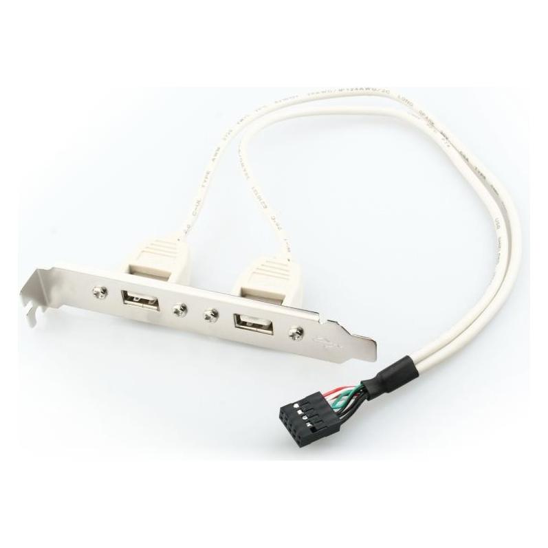 Gembird Cc-Usb-Receptacle (25 cm, USB 2.0) (CCUSBRECEPTACLE)