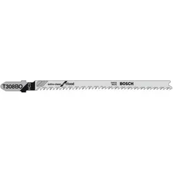 Bosch Professional Zubehör, Sägeblatt, Stichsägeblatt T 308 BO, Extra