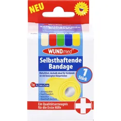 Selbsthaftende Bandage 4.5mx5cm Farbig Sortiert 1 ST