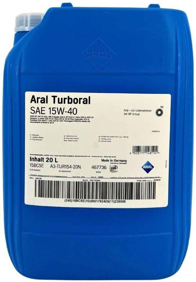ARAL 15BC5E Engine oil