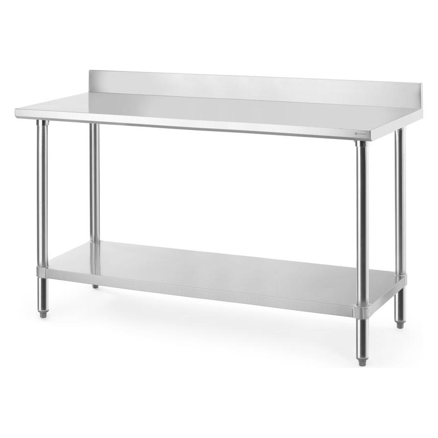 Hendi Arbeitstisch mit Aufsatz,, Budget Line, 1600x600x(H)950mm (160 cm, 60 cm) (62260853)