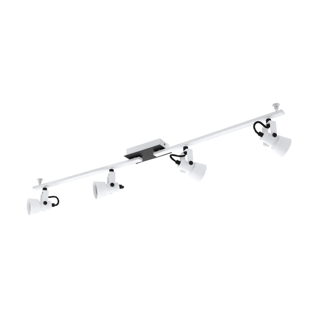Eglo Trillo Ledspot 4x dimbaar in zwart of wit