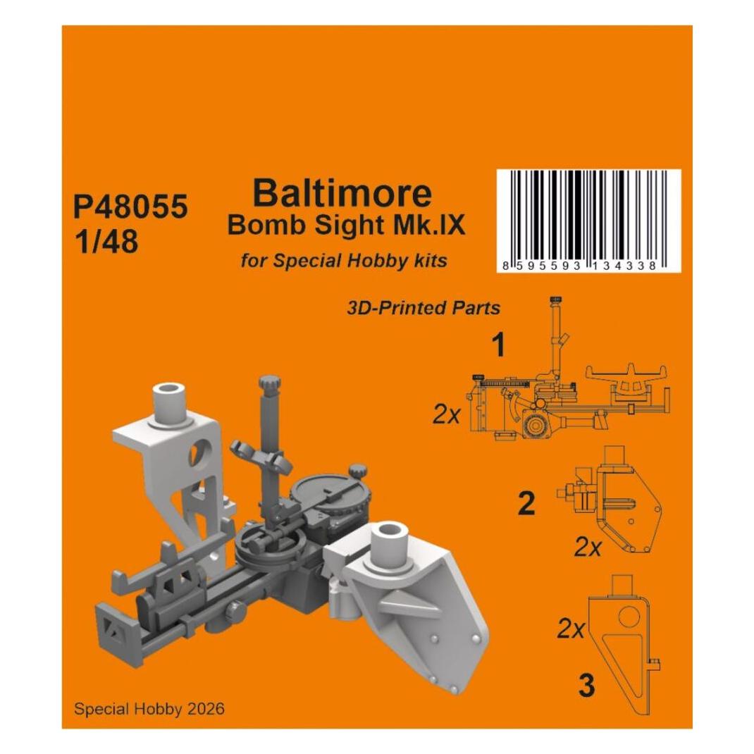 CMK Baltimore Bomb Sight Mk.IX for Special Hobby (129-P48055)