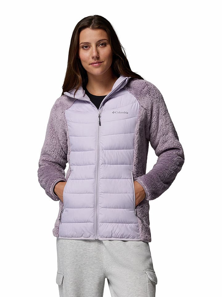 Columbia Hybridjacke "Powder Lite II Sherpa" in Lila - M