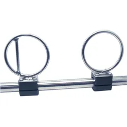Spinnakerbaumhalter, A4/Kunststoff, für Rohr 25mm