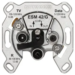 Kathrein BK-Modem-Steckdose 3fach ESM 42/G