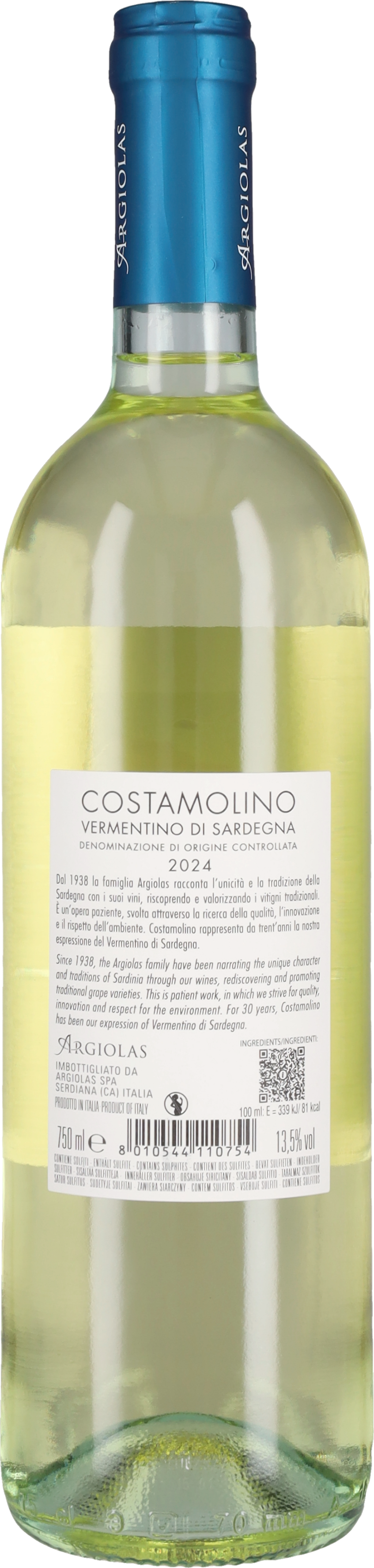Vermentino 'Costamolino' Argiolas 2025