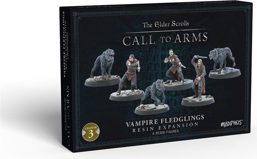 The Elder Scrolls: Call To Arms - Jonge Vampiers - Uitbreiding voor miniatuurspel - Modiphius - Engelstalige editie