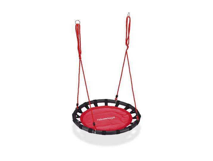 Nestschaukel 80cm Rot-Schwarz