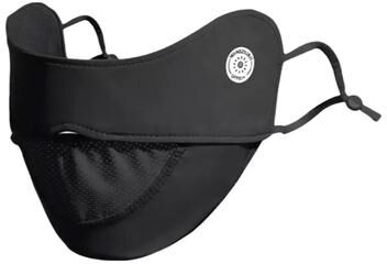 USA Free Shipping Shop Ice Silk UV Protection Face Mask For Women Breathable Mesh Sunscreen Sports Cover black